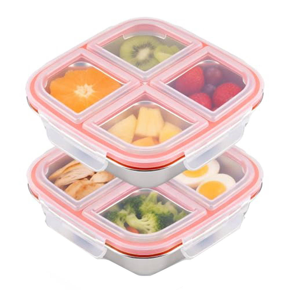 2er-Pack Edelstahl-Snackbox mi – Food Snacks For Camping Bewertung und Preis
